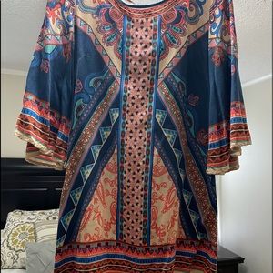 Dress/long shirt wear with leggings and boots